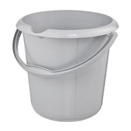 Műanyag vödör, szürke 10L 4011277