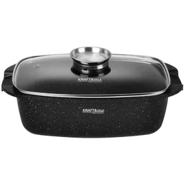 Kraft&Dele tapadásmentes sütőedény fedővel 5,8L, 32×11cm KD4353
