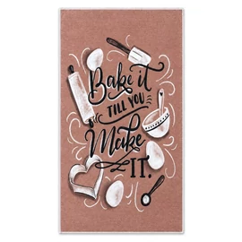 Bake it mintás konyhai szőnyeg 60 x 120 cm KSZ-11