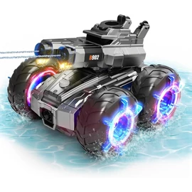 Warrior kétéltű távirányítós monster truck vízipisztollyal holm8898