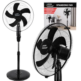 Verk Group Állóventilátor 40W Fekete 16049_CZ