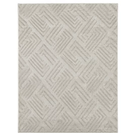 Világos bézs modern mintás szőnyeg 200 x 290 cm DELUX-4