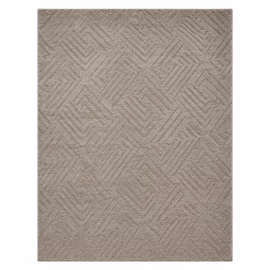 Modern bézs-szürke geometrikus szőnyeg 160x230 cm DELUX-8-160X230