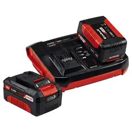 Einhell Power X-Change Twin Starter Kit 18V 3,0Ah akkumulátorokkal és dupla töltővel EIN6