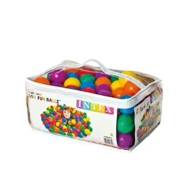 Intex 49602 Színes Műanyag Labdák Zsákban (6,5 cm, 100 db) 149602