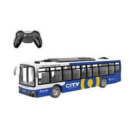 Távirányítós városi busz fényeffektekkel 38cm 049326