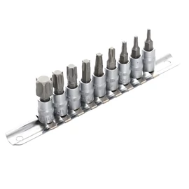 Kraft&amp;Dele TORX bitfejkészlet 1/4", 9 részes – KD10241