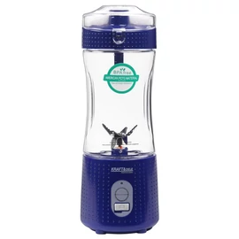 Kraft&amp;Dele akkumulátoros turmixgép – 380 ml, USB-C töltéssel, 2 × 3000 mAh, kék KD4171