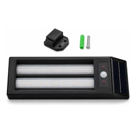 Napelemes LED fali lámpa mozgásérzékelővel – 18 W, 1200 mAh KL25-198