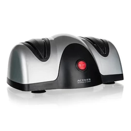 Elektromos késélező, 40 W, 20,7 cm – ezüst/fekete 370626