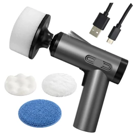 Akkumulátoros autópolírozó 4 fejjel, 1600 ford./perc, USB-C 10177
