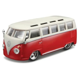 Bburago 1:32 Volkswagen Van Samba (piros-fehér) 960482