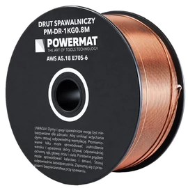 SG2 rézbevonatú hegesztőhuzal MIG/MAG hegesztéshez 0,8 mm 1kg PM1625