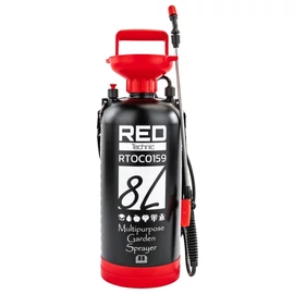 RED TECHNIC kézi nyomáspermetező 8 literes tartállyal RTOC0159