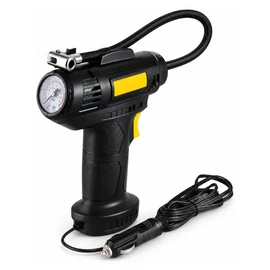 Digitális kézi autós kompresszor LCD kijelzővel, 12 V DAC1