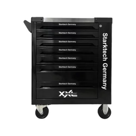 Starktech Germany gurulós szerszámos kocsi 7 fiókkal, fekete ST-K2