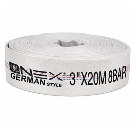 NEX German Style lapos nyomótömlő/tűzoltó tömlő T3X20