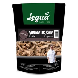 Legua füstölő chips Cognac aromás 700 g 9437