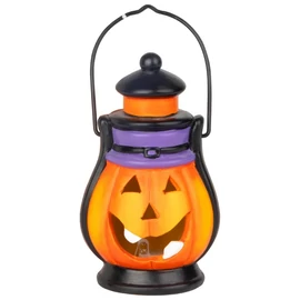 MagicHome Nature tök lámpás Halloween dekoráció – világító, terrakotta – 7 × 7,3 × 13 cm 8092408