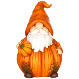 MagicHome törpe tökkel őszi dekoráció – 22,2 × 23 × 36,8 cm 8092422