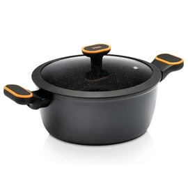 TERRUNA gránitbevonatos fazék üvegfedővel 24 cm – 4,2 l 199163