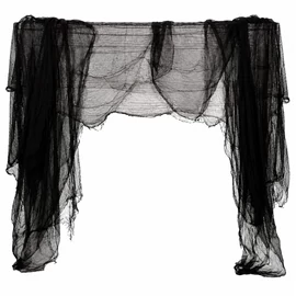 Halloween ijesztő fekete textildekoráció – 215×500 cm EP8541870