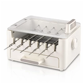 RAF elektromos nyársgrill – 800 W, forgó nyársakkal R5417