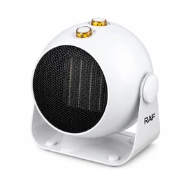 RAF Kerámia ventilátoros hősugárzó 1800 W – széles légtereléssel | Fehér 14861