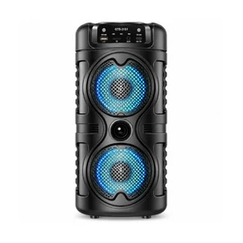 Hordozható Bluetooth hangszóró RGB világítással GTS-2151