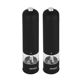 KRAFT&amp;DELE Elektromos só- és borsdaráló – kerámia őrlőmechanizmussal és LED világítással KD4281