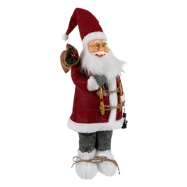 Prémium Mikulás figura lámpással, 45 cm 00022352