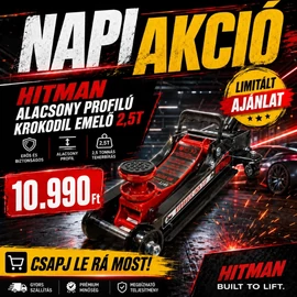 Hitman Alacsony Profilú Krokodil Emelő 2,5T HA-2273