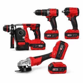 M88 FEUL Akkumulátoros 4-részes Szerszámkészlet Kofferben SM-4440
