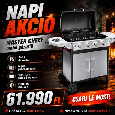 MASTER CHEEF mobil gázgrill 99BB004