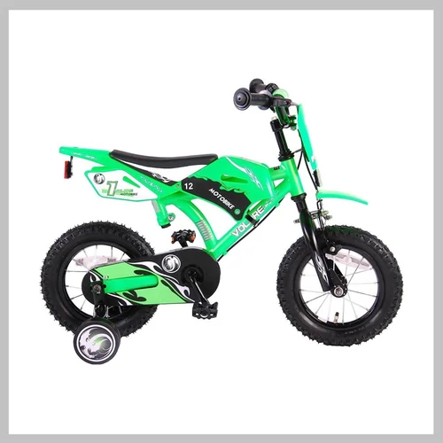 Volare gyermek kerékpár zöld motoros megjelenésű 170720230076