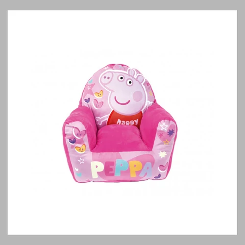 Peppa malac gyermek fotel tárolórekesszel PP13976
