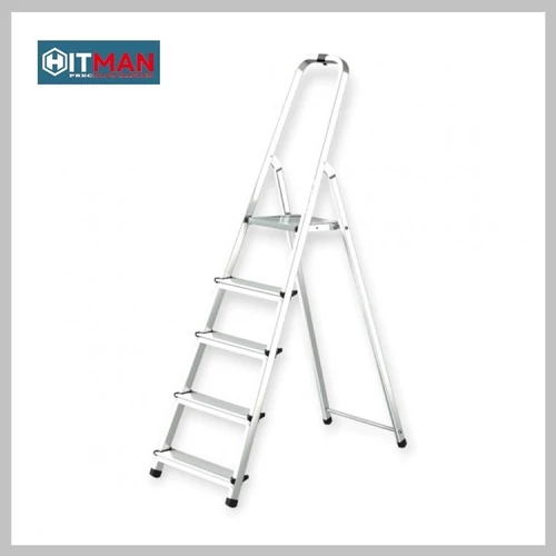 Hitman  Egyoldalas Aluminium Létra 98cm magas, 5 lépcsőfokos, 125 kg HT-NIL-6483