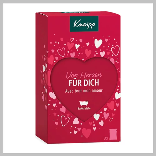 Kneipp  Szívből Für Dich Fürdőkristályok 3x60g 50950