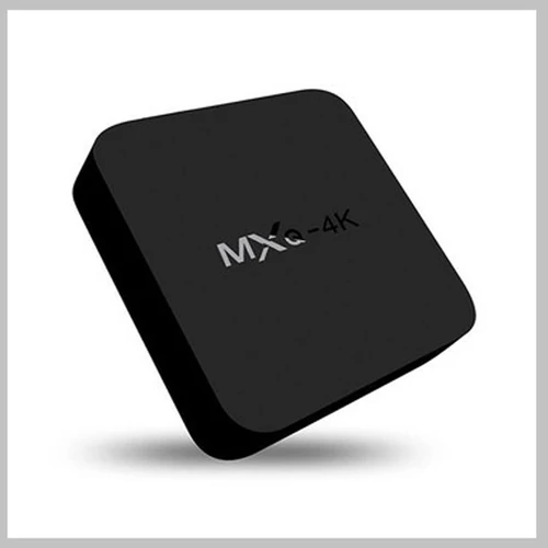 MXQ 4k android tv okosító