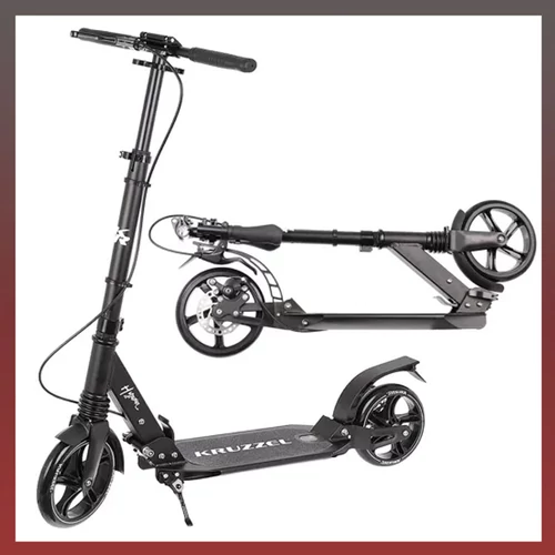 Kruzzel Hyperion B Összecsukható roller fekete 23550