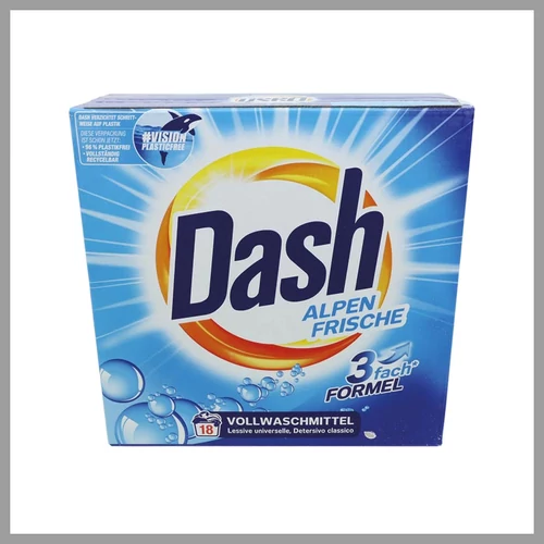 Dash Alpen Frische Mosópor – 18 mosás, 1,17 kg 6791