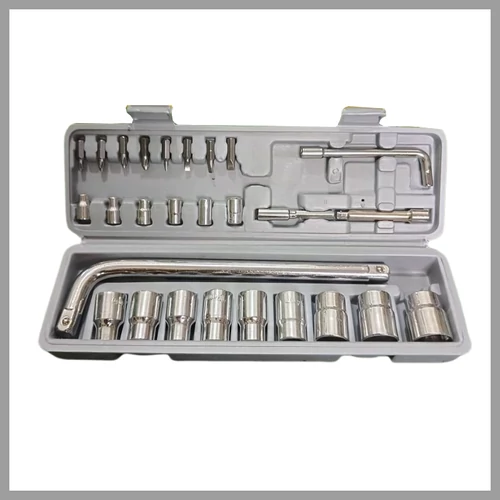 27 részes metrikus dugókulcs készlet (1/2” & 1/4”) DBC-220