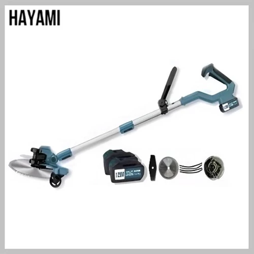  HAYAMI 128V Akkumulátoros fűkasza többféle vágófejjel HA-1041 