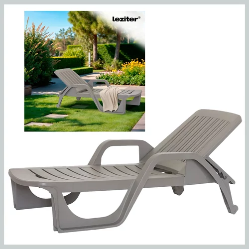 Leziter Miami napozóágy cappuccino LBM-TA