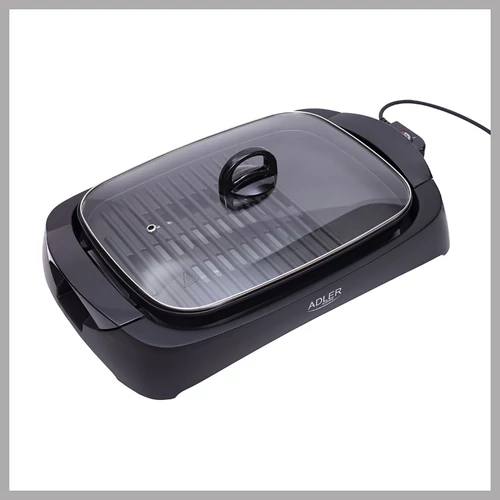 Adler Elektromos grill - Fekete AD6610