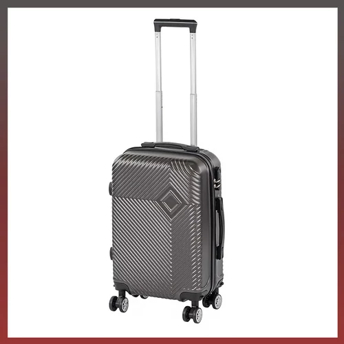 Leziter TraveLux Pro kabinbőrönd keményfedeles szürke 8016-GR20
