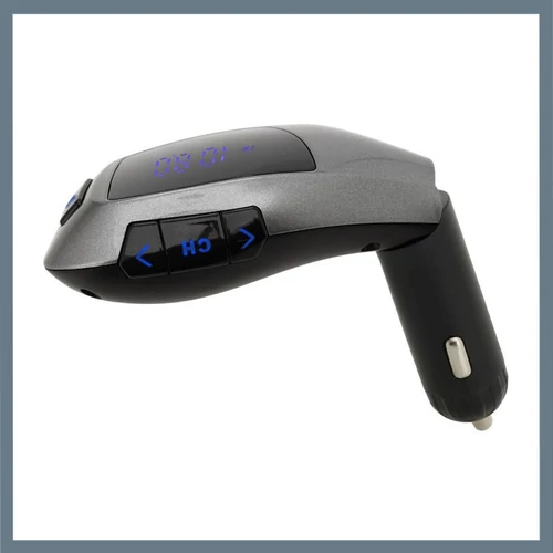 Handsfree FM-transzmitter MULTI – kihangosító, zenelejátszó és USB töltő egyben 07719