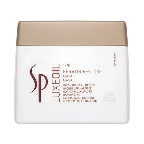 Wella Professionals SP Luxe Oil Keratin Restore Maszk sérült hajra 400 ml 79861