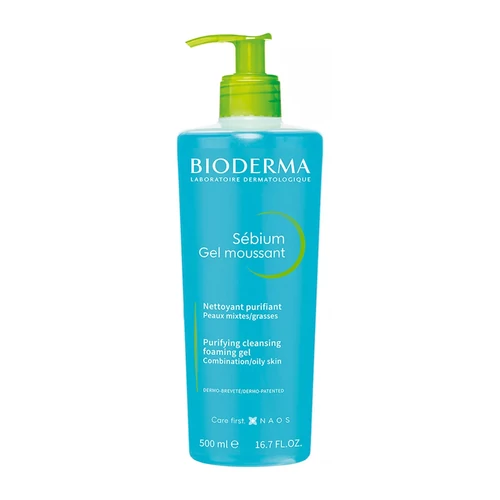Bioderma Sébium Gel Moussant – Tisztító Habzó Gél – 500 ml 113109