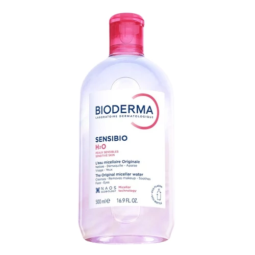 Bioderma Sensibio H2O Micellás Sminklemosó – Érzékeny arcbőrre, 500 ml 112888